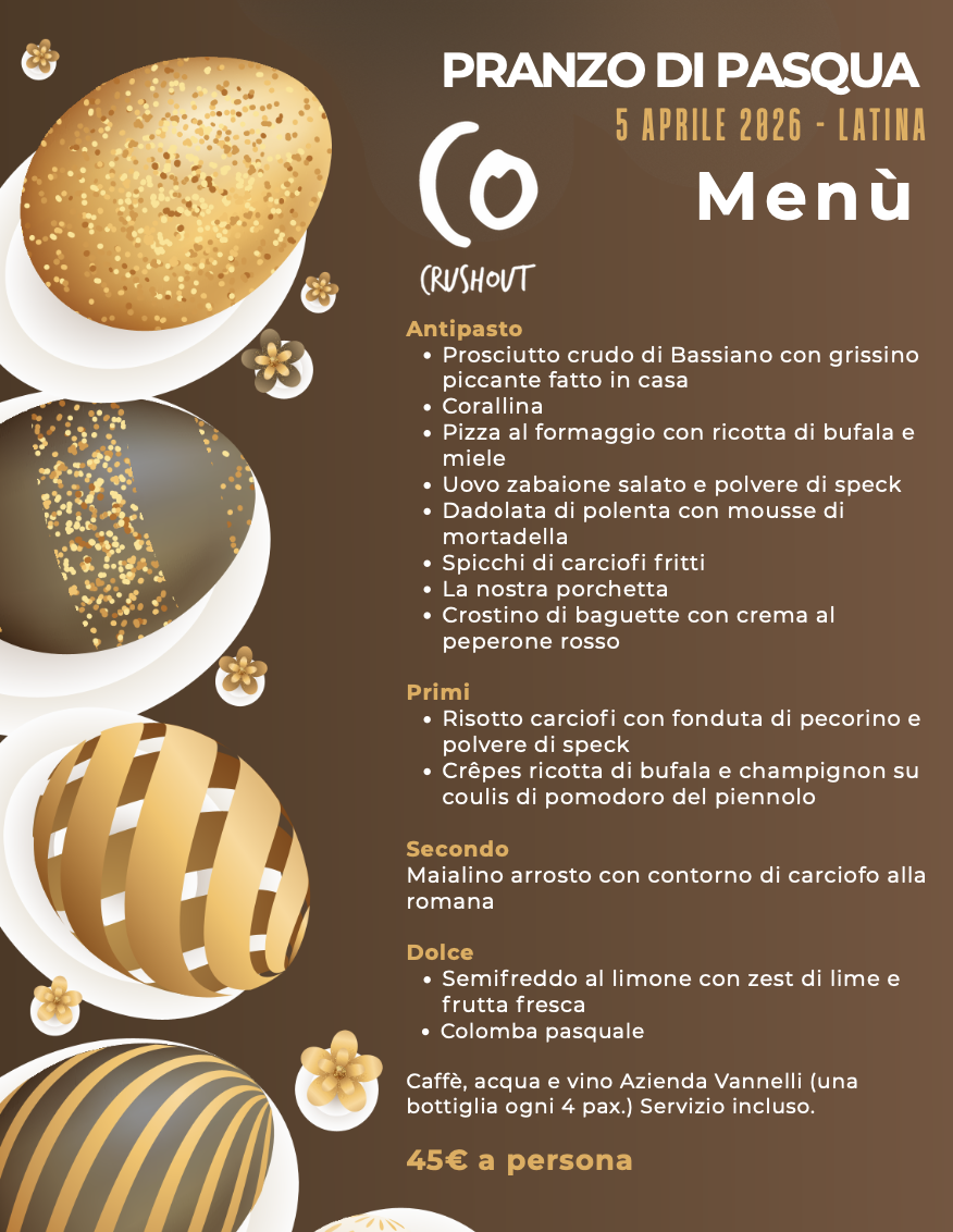 pasqua Pranzo di Pasqua ristorante Latina